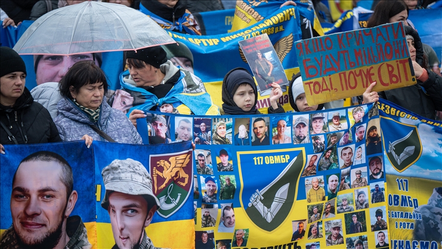 Hiljade u Kijevu tražile oslobađanje ukrajinskih zarobljenika