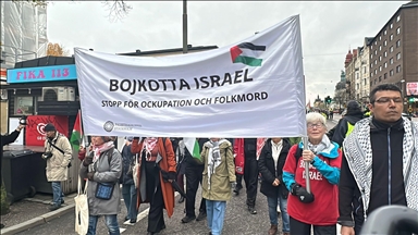 İsveç'te İsrail'in Batı Şeria'yı ilhak etme planı protesto edildi