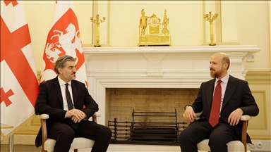 Dünya Etnospor Birliği Başkanı Bilal Erdoğan Gürcistan'da