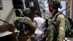 الجيش الإسرائيلي يعتقل 9 فلسطينيين في الضفة الغربية