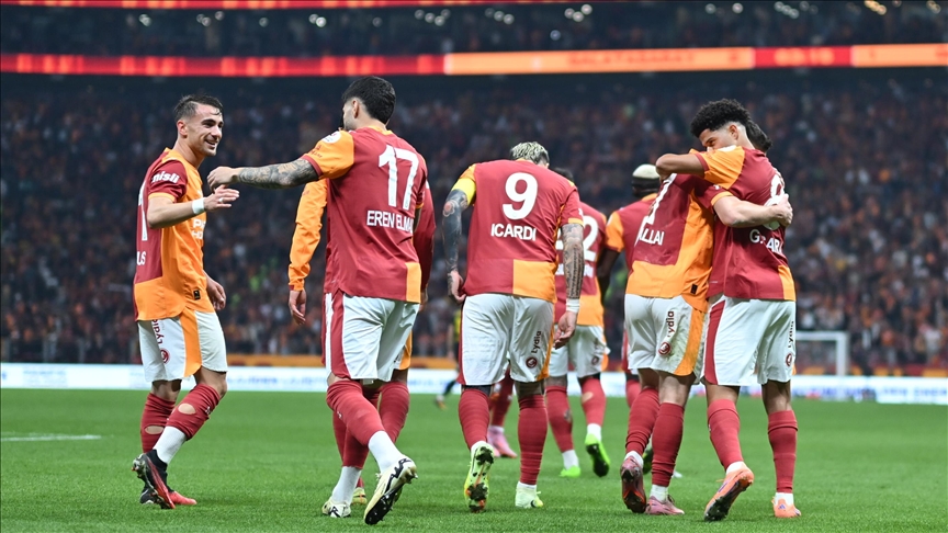 Galatasaray, Süper Lig'de yoluna namağlup devam ediyor