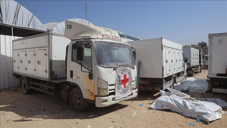 Israel allows Red Cross, Egyptian teams into Gaza to search for hostage bodies