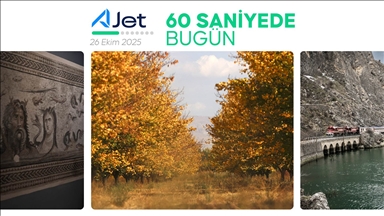 60 saniyede bugün (26 Ekim 2025)