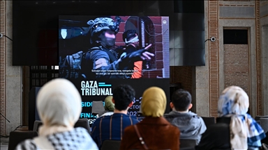 "Gazze Mahkemesi: Nihai Oturum"unda AA'nın "Kanıt" belgeseli izlendi