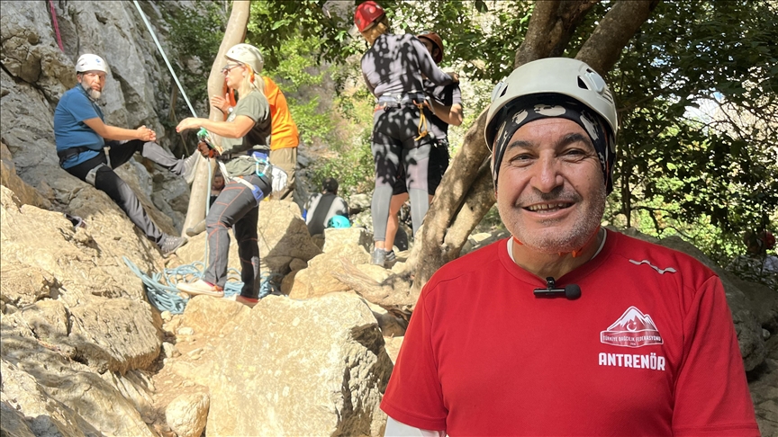 В Анталье стартовал 24-й Национальный и Международный фестиваль скалолазания