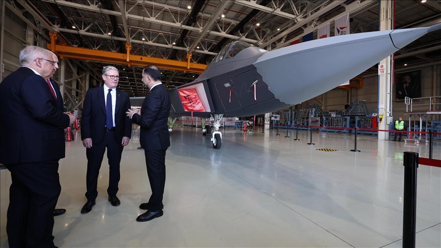 İngiltere Başbakanı Starmer, TUSAŞ'ı ziyaret ederek KAAN hakkında bilgi aldı