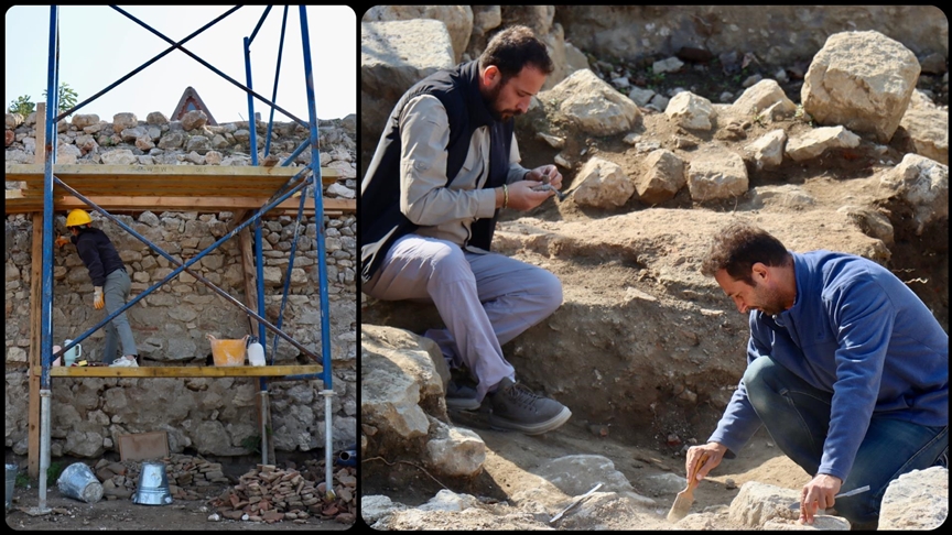 Gölyazı'daki "Simitçi Kale" arkeolojik kazısında ham ipek atölyesine ulaşıldı