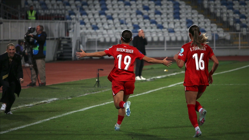 A Milli Kadın Futbol Takımı, yarın Kosova'yı konuk edecek