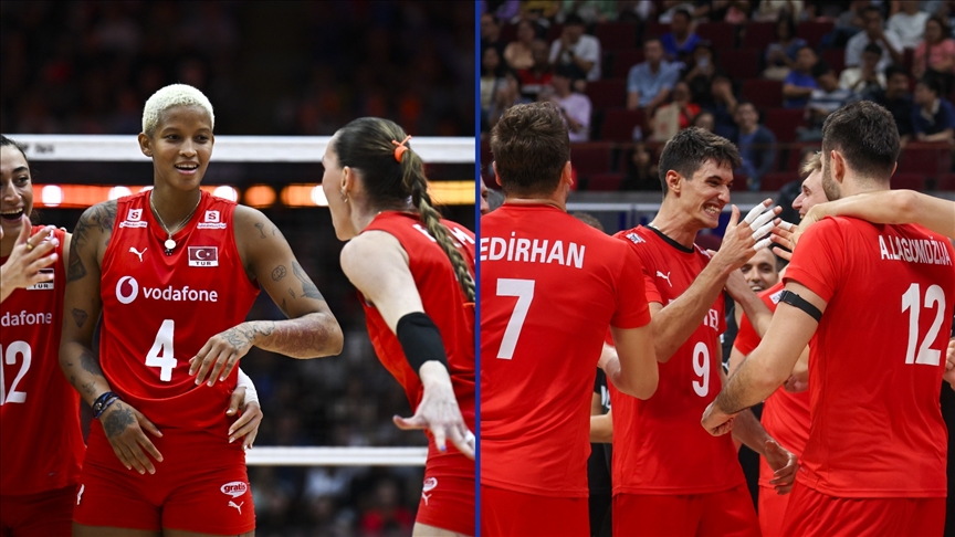 A Milli voleybol takımlarının Avrupa şampiyonalarındaki maç programı açıklandı