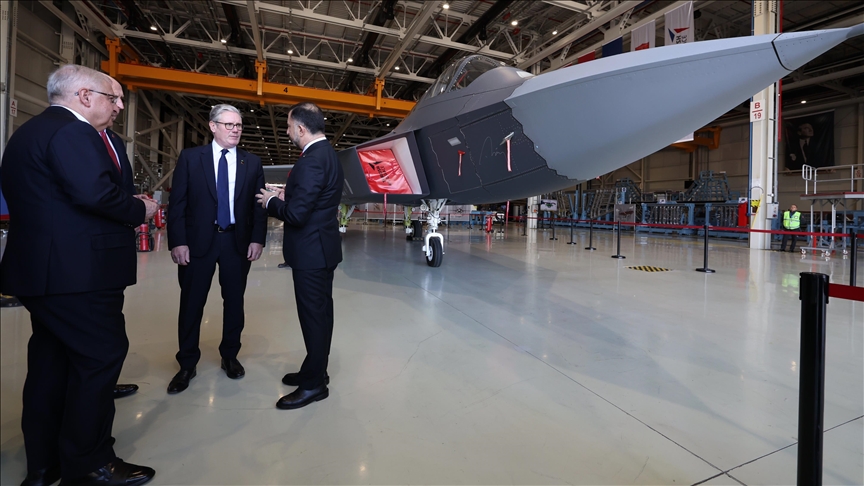 Премьер-министр Великобритании Кир Стармер посетил фабрику Turkish Aerospace Industries