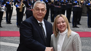 Hungarian Premier Orban discusses Ukraine conflict in meetings with Italy's Meloni, Pope Leo
