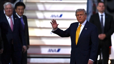 Trump meets Japanese emperor in Tokyo, ahead of talks with Premier Takaichi