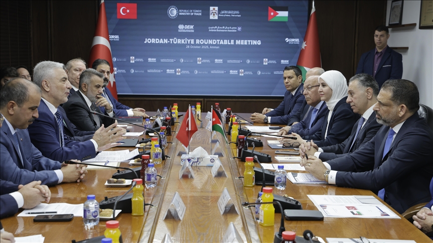 Türkiye, Jordan ink joint economic commission deal