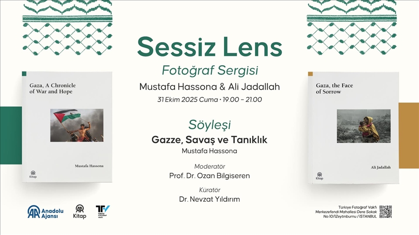 Gazze'de yaşanan soykırıma "Sessiz Lens Fotoğraf Sergisi"yle tanıklık edilecek