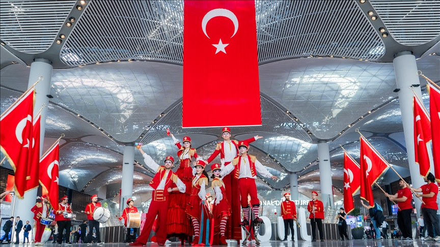 Cumhuriyet Bayramı, İstanbul Havalimanı'nda coşkuyla kutlanacak