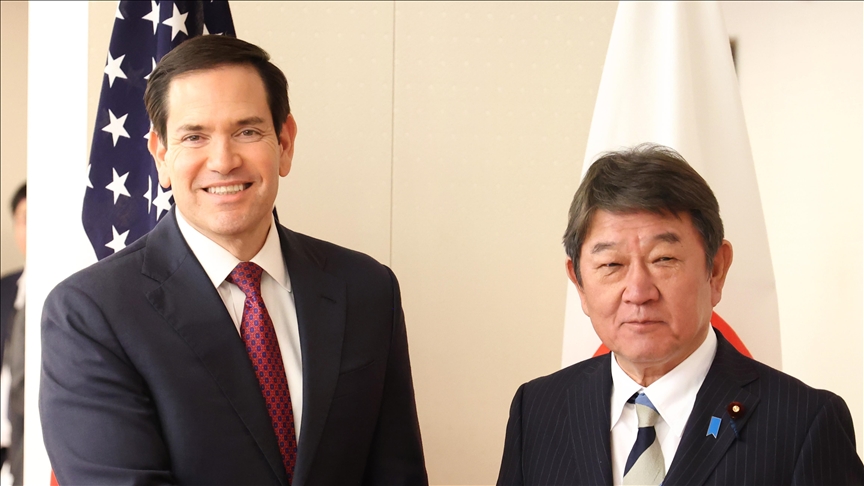 Le secrétaire d'État américain Rubio a rencontré son homologue japonais Motegi