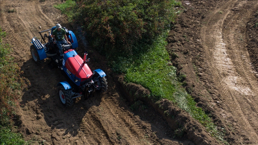 Manifestation surprise des agriculteurs de la Coordination rurale en Dordogne