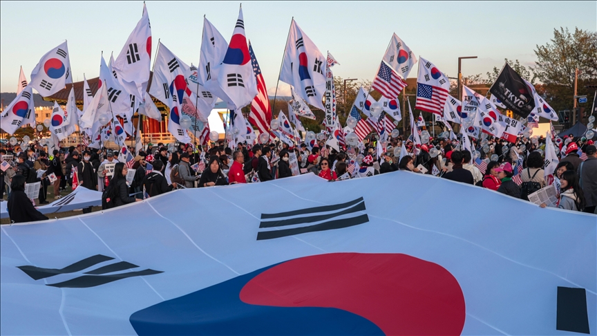 Protest protiv Kine održan u Južnoj Koreji uoči sastanka Trumpa i Xija