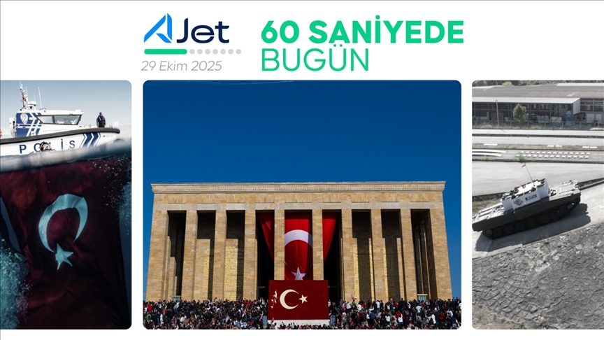 60 saniyede bugün (29 Ekim 2025)