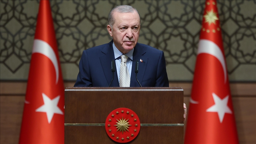 Cumhurbaşkanı Erdoğan: Türkiye Yüzyılı'nın kilometre taşlarını döşemeye devam ediyoruz