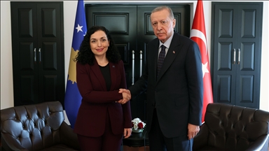 Presidentja Osmani uron presidentin Erdogan për Ditën e Republikës së Turqisë