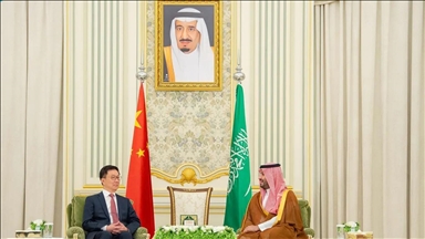 ولي العهد السعودي يبحث مع نائب الرئيس الصيني تعزيز العلاقات