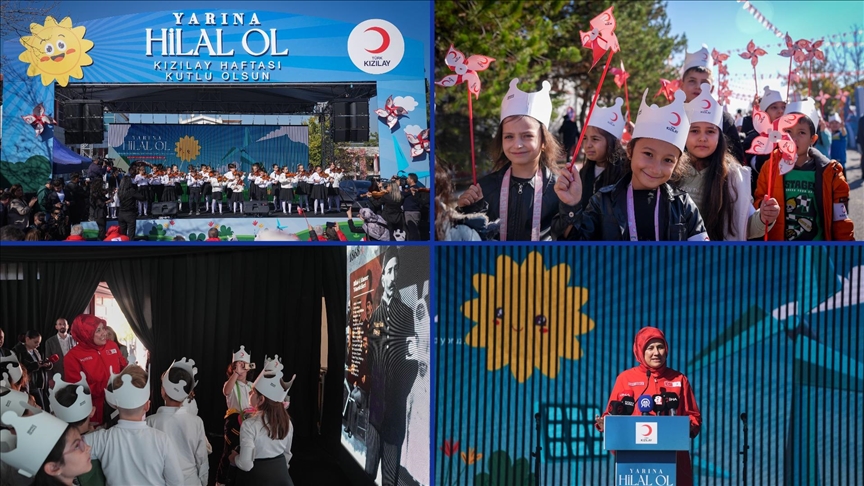 Kızılay Haftası'nda öğrenciler iyilik ve dayanışmayı öğrendi