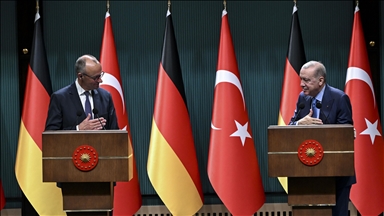 أردوغان يقيم مأدبة عشاء على شرف المستشار الألماني