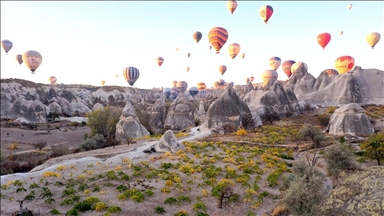 Есента создаде спектакуларни пејзажи во Кападокија