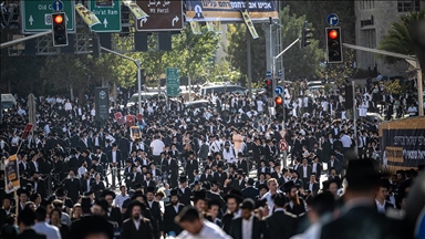 Десетици илјади ултраортодоксни Евреи протестираа во Западен Ерусалим поради задолжителната воена служба