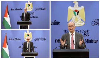 مصطفى: إسرائيل تواصل تقويض مؤسسات الدولة الفلسطينية