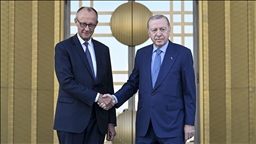Cumhurbaşkanı Erdoğan, Almanya Başbakanı Merz'i resmi törenle karşıladı