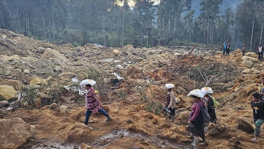 Landslide strikes village in Papua New Guinea, killing 20