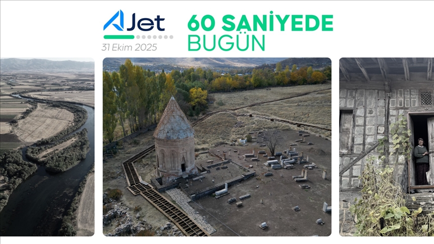 60 saniyede bugün (31 Ekim 2025)