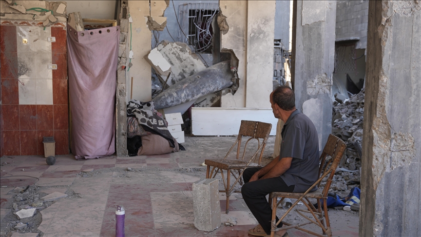 Neeksplodirani izraelski projektil pretvorio kuću porodice u Gazi u tempiranu bombu