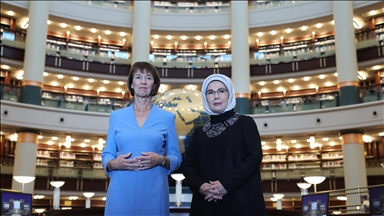 Emine Erdoğan'dan Almanya Başbakanı Merz'in eşiyle yaptığı ziyaretlere ilişkin paylaşım