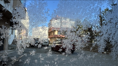 Germahiya herî kêm ya welêt bi şev 10 pile di bin sifirê da li Erdexanê hat pîvandin