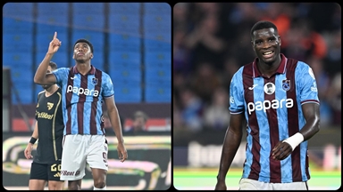 Trabzonspor'un Galatasaray maçında gol güvenceleri Onuachu ve Augusto