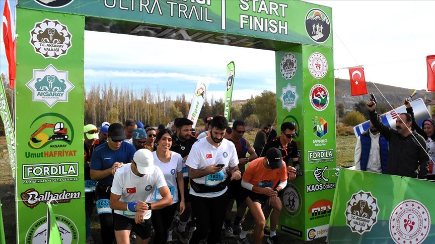 Hasan Dağı Trail koşu etkinliği yapıldı
