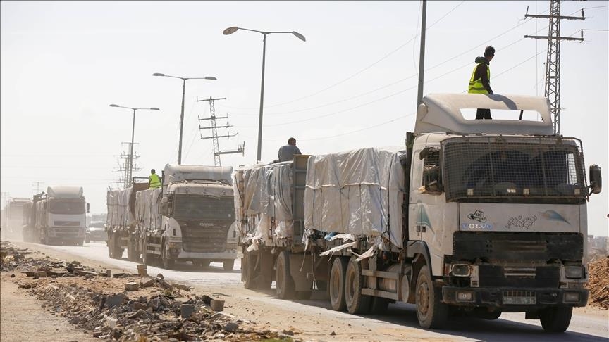 В Газу от согласованного количества грузовиков с гуманитарной помощью​​​​​​​ прибыло лишь 24% 