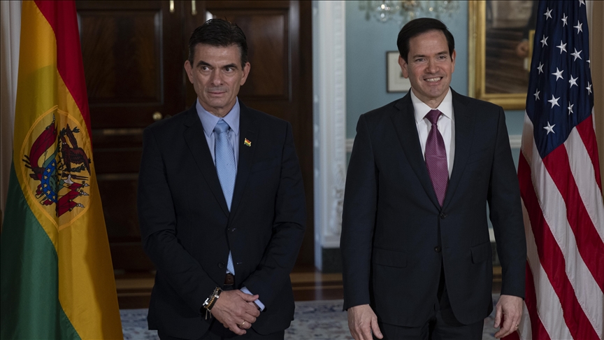 Rubio meets Bolivian president-elect at State Department to strengthen ties