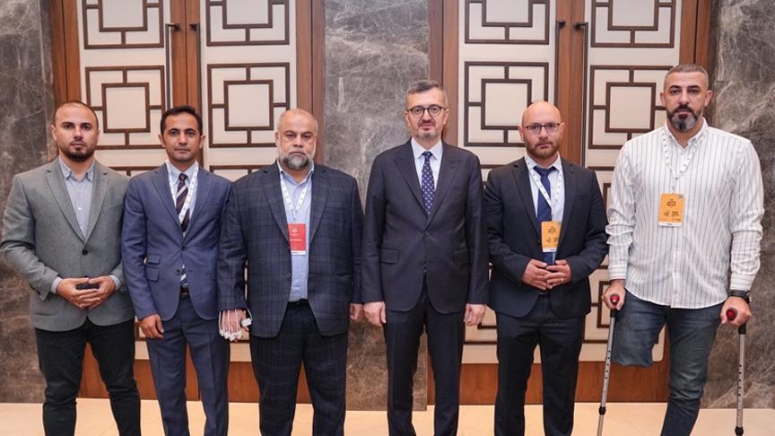 رئيس دائرة الاتصال بالرئاسة التركية يلتقي صحفيين عملوا في غزة