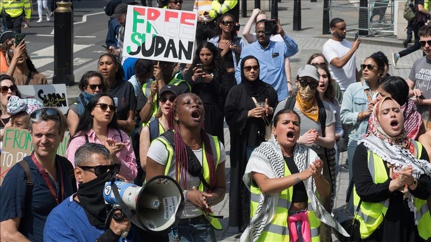  Manifestation à Berlin pour dénoncer le « génocide au Soudan »