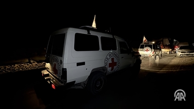 Red Cross transfers remains of 3 bodies from Gaza to Israel for examination