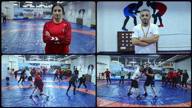 Hakkarili güreşçiler, bu yıl 78 madalya kazanarak kentteki çocuklara örnek oldu