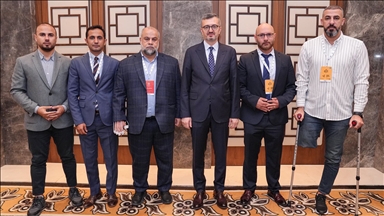 İletişim Başkanı Duran, Gazze'de görev yapan gazetecilerle görüştü