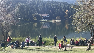 Gölcük Tabiat Parkı'nda sonbahar yoğunluğu