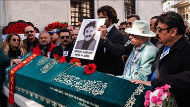 Türk sinemasının usta oyuncusu Engin Çağlar son yolcuğuna uğurlandı