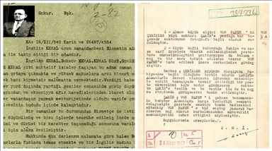 MİT, hakkında romanlar yazılıp filmler çekilen "İngiliz Kemal"e ilişkin belge paylaştı