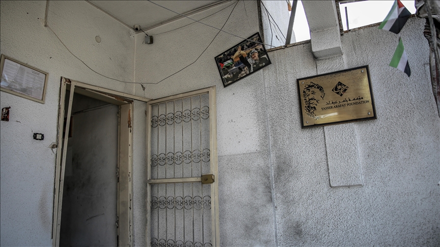 منزل "ياسر عرفات" بغزة.. من مركز ثقافي إلى مأوى نازحين (تقرير)